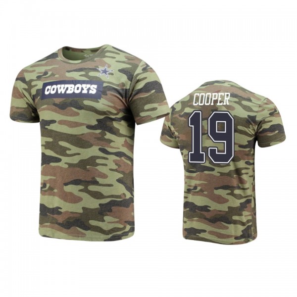Dallas Cowboys Amari Cooper Camo Caudron Name Number T-Shirt