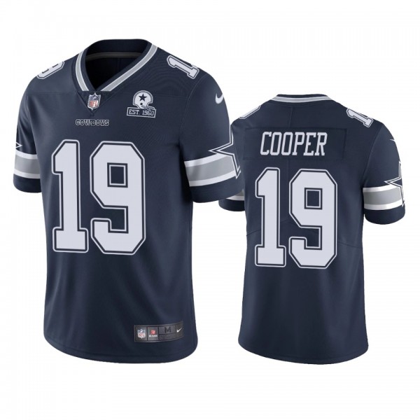 Dallas Cowboys Amari Cooper Navy 60th Anniversary ...