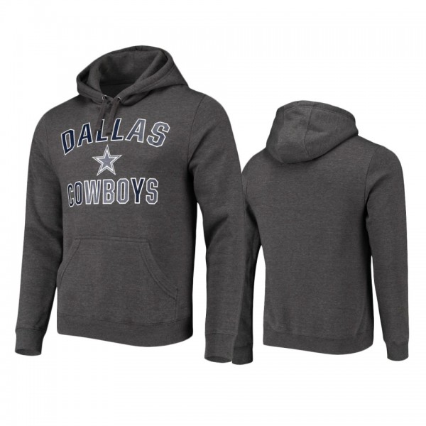 Dallas Cowboys Charcoal Victory Arch Pullover Hood...