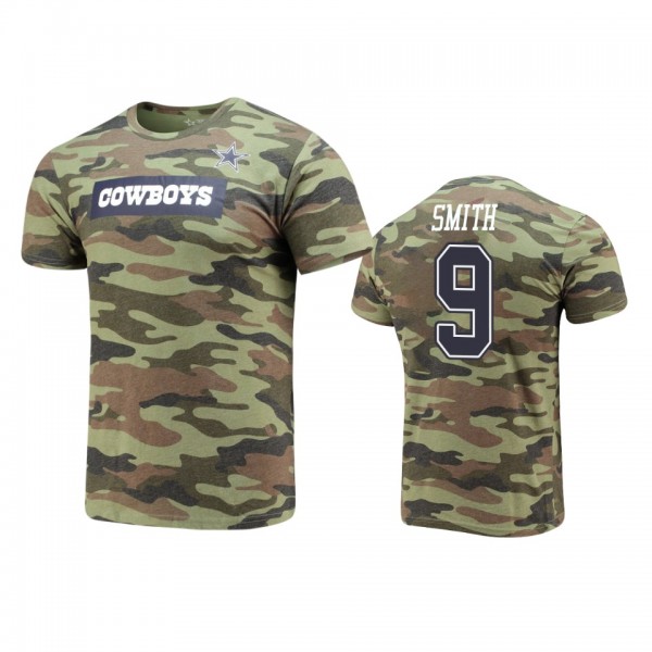Dallas Cowboys Jaylon Smith Camo Caudron Name Number T-Shirt