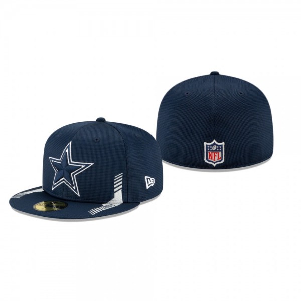 Dallas Cowboys Navy 2021 NFL Sideline Home 59FIFTY...