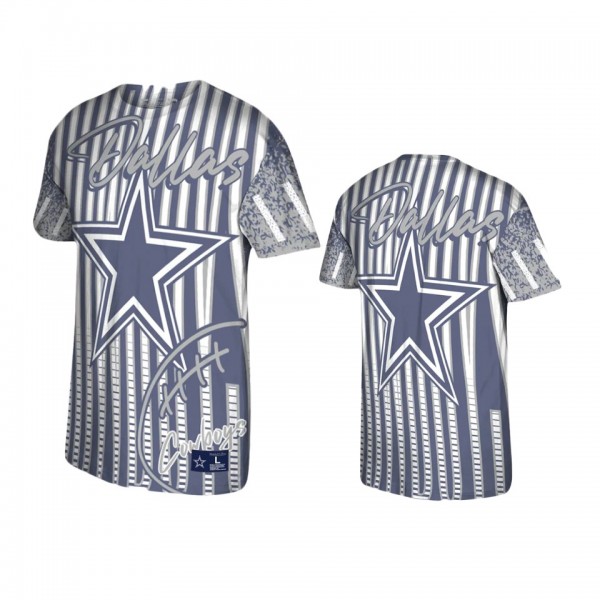 Dallas Cowboys Navy Jumbotron Historic Logo T-Shir...