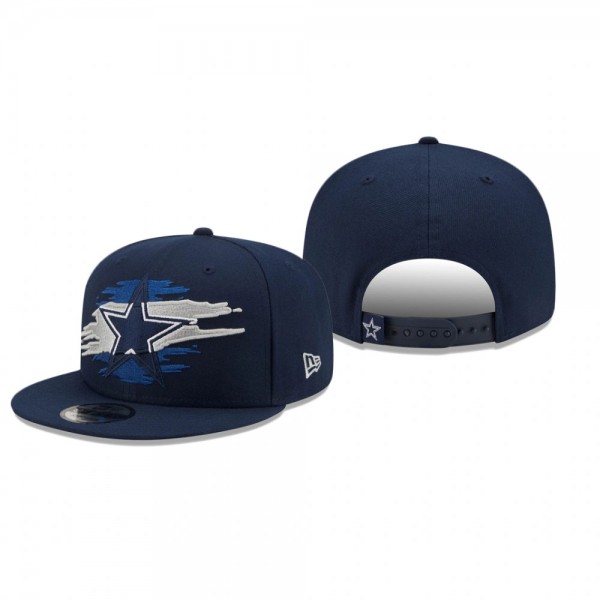 Dallas Cowboys Navy Logo Tear 9FIFTY Hat