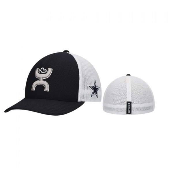 Dallas Cowboys Navy White Color Block Hat