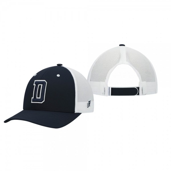 Dallas Cowboys Navy White Logo Snapback Hat