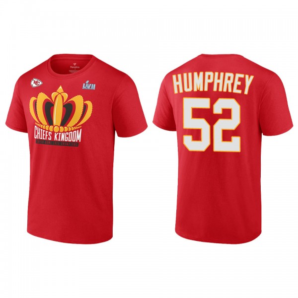 Creed Humphrey Kansas City Chiefs Red Super Bowl L...