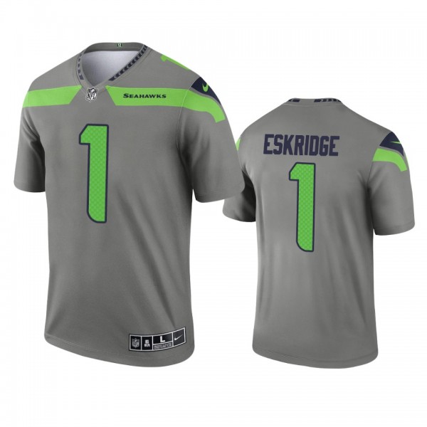 Seattle Seahawks D'Wayne Eskridge Steel 2021 Inver...
