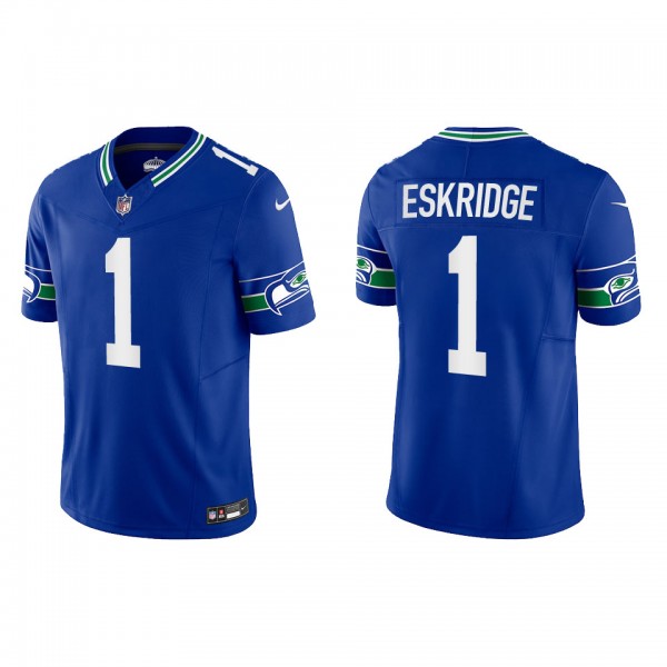 D'Wayne Eskridge Seattle Seahawks Royal Throwback ...