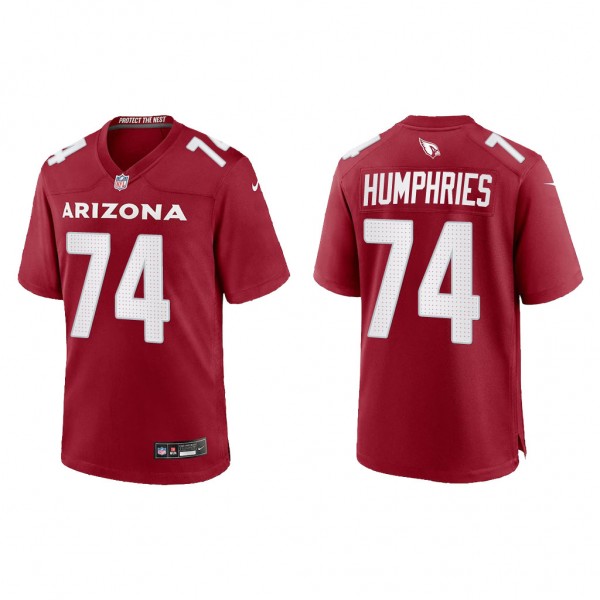 Men's Arizona Cardinals D.J. Humphries Cardinal Game Jersey