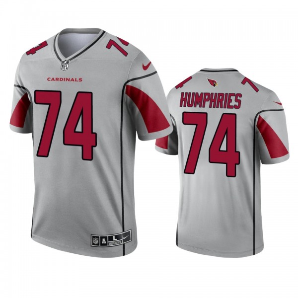 Arizona Cardinals D.J. Humphries Silver 2021 Inver...
