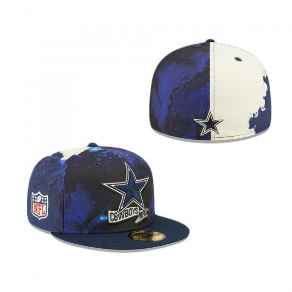 Dallas Cowboys 2022 Sideline Ink Dye 59FIFTY Fitted Hat