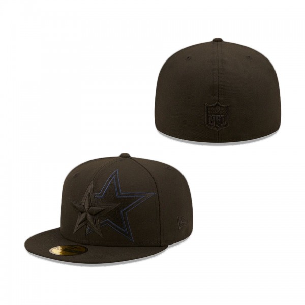 Dallas Cowboys Logo Feature 59FIFTY Fitted Hat