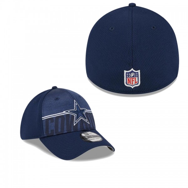 Men's Dallas Cowboys Navy 2023 NFL Training Camp 39THIRTY Flex Fit Hat