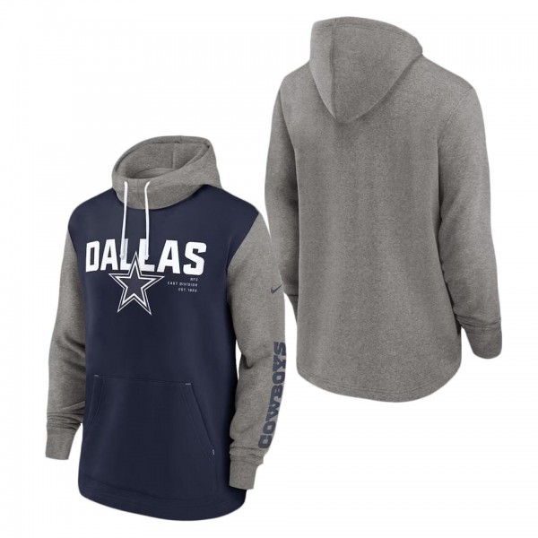 Men's Dallas Cowboys Nike Navy Fashion Color Block...