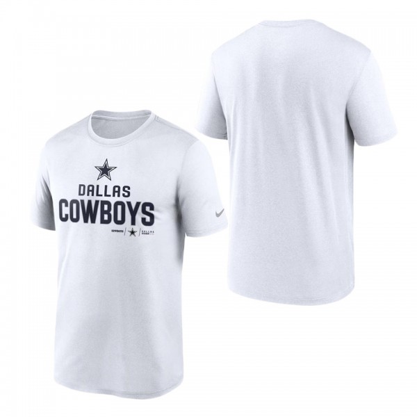 Men's Dallas Cowboys Nike White Legend Community P...