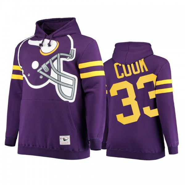 Minnesota Vikings Dalvin Cook Purple Big Face Hist...