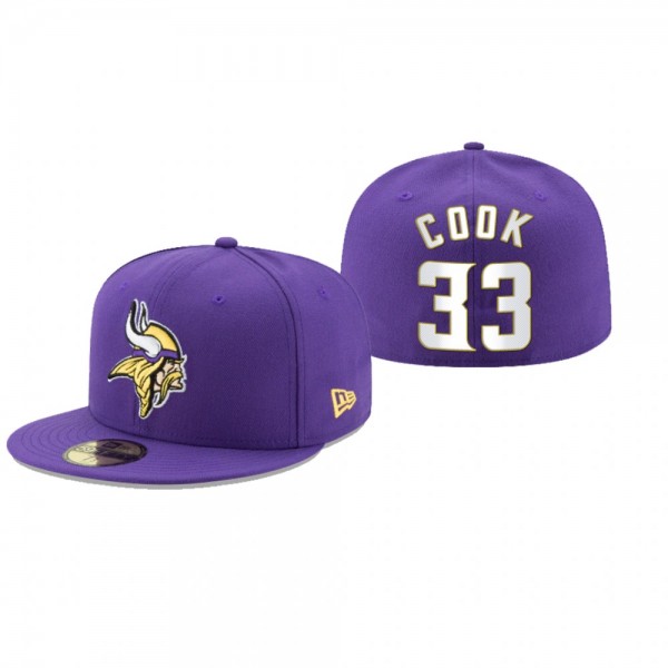 Minnesota Vikings Dalvin Cook Purple Omaha 59FIFTY...