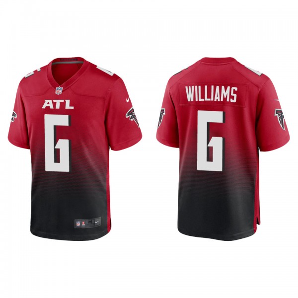 Men's Atlanta Falcons Damien Williams Red Game Jer...