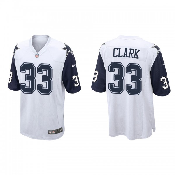 Men's Dallas Cowboys Damone Clark White Alternate ...