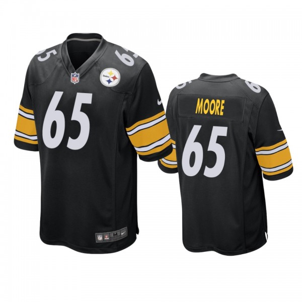Pittsburgh Steelers Dan Moore Black Game Jersey
