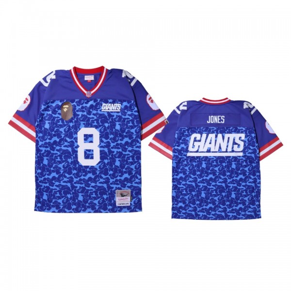 New York Giants Daniel Jones Royal BAPE x NFL Lega...