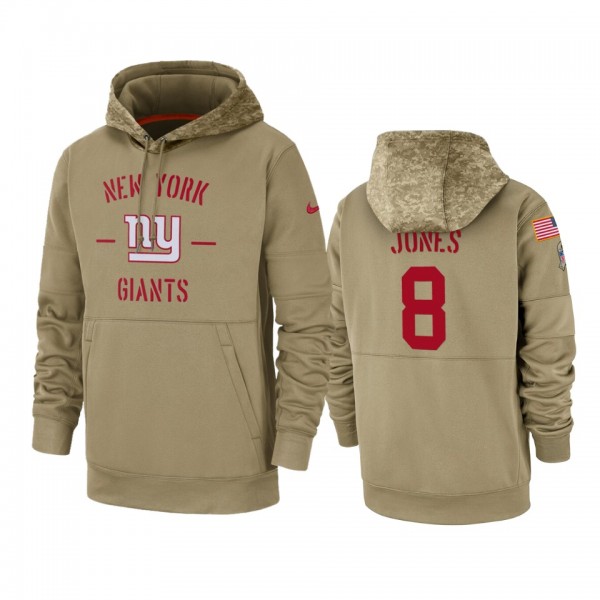 New York Giants Daniel Jones Tan 2019 Salute to Se...