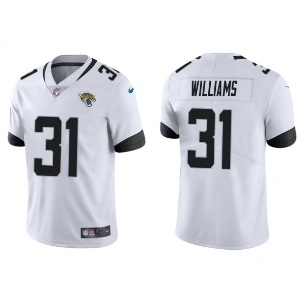 Men's Darious Williams Jacksonville Jaguars White ...