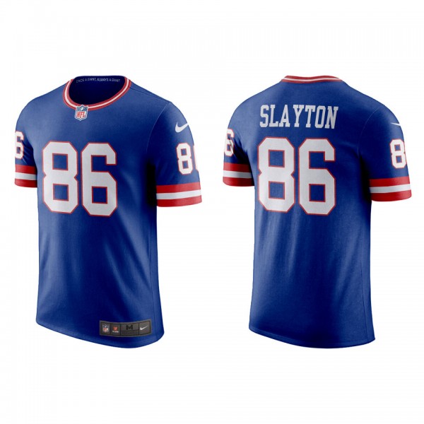 Darius Slayton Giants Royal Classic Game T-Shirt
