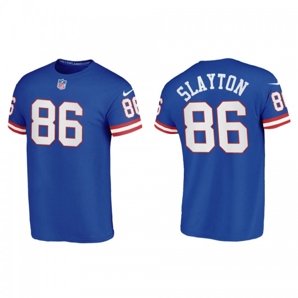 Darius Slayton Giants Royal Classic T-Shirt