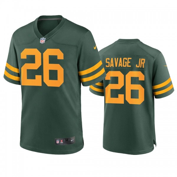 Green Bay Packers Darnell Savage Jr. Green Alternate Game Jersey