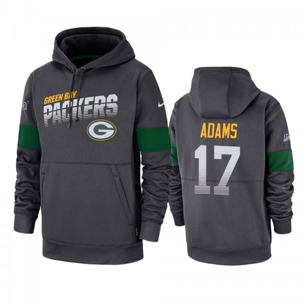 Green Bay Packers Davante Adams Anthracite 100th S...