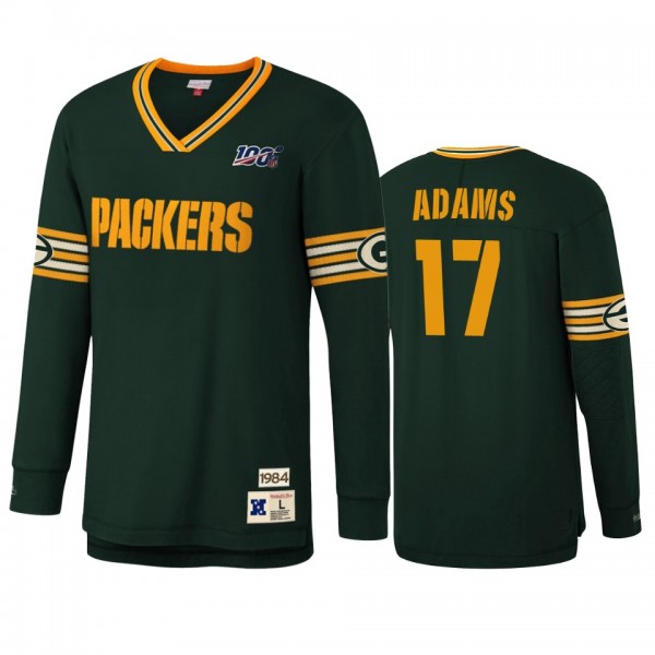 Green Bay Packers Davante Adams Mitchell & Ness Green NFL 100 Team Inspired T-Shirt