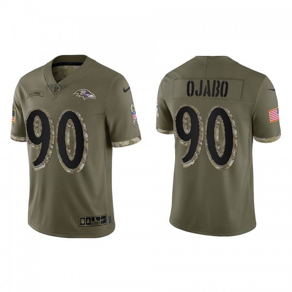 David Ojabo Baltimore Ravens Olive 2022 Salute To ...