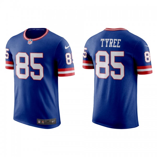 David Tyree Giants Royal Classic Game T-Shirt
