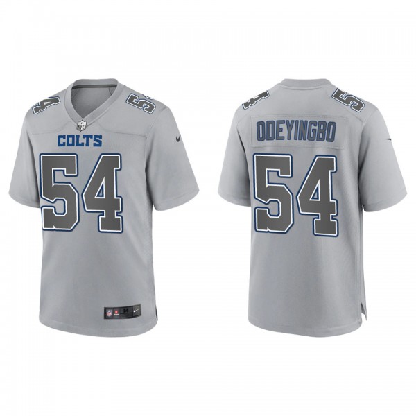 Dayo Odeyingbo Men's Indianapolis Colts Gray Atmosphere Fashion Game Jersey