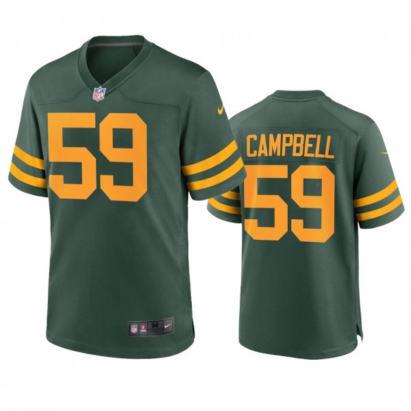 Green Bay Packers De'Vondre Campbell Green Alternate Game Jersey