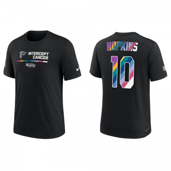 DeAndre Hopkins Arizona Cardinals Black 2022 NFL Crucial Catch Performance T-Shirt
