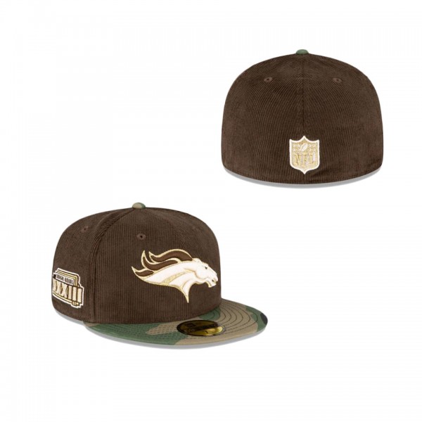 Denver Broncos Just Caps Brown Camo 59FIFTY Fitted...
