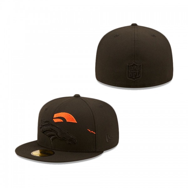 Denver Broncos Logo Feature 59FIFTY Fitted Hat