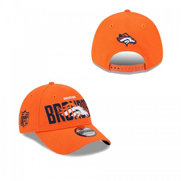 Men's Denver Broncos Orange 2023 NFL Draft 9FORTY ...