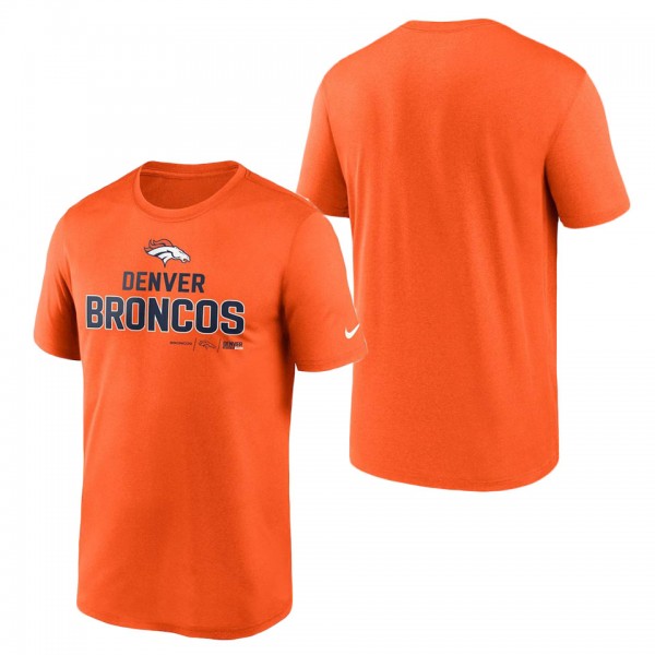 Men's Denver Broncos Nike Orange Legend Community ...