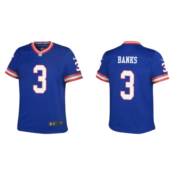 Youth New York Giants Deonte Banks Royal Classic G...