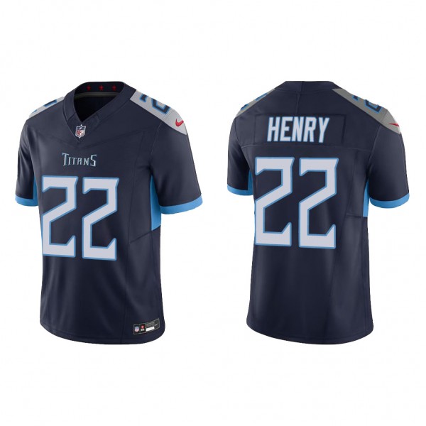 Men's Tennessee Titans Derrick Henry Navy Vapor F....