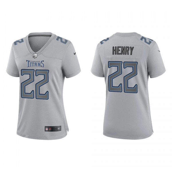 Derrick Henry Women's Tennessee Titans Gray Atmosp...