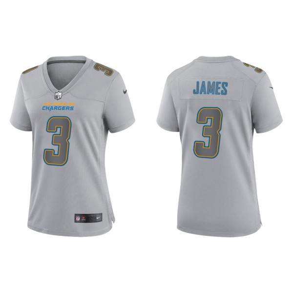Derwin James Women's Los Angeles Chargers Gray Atm...