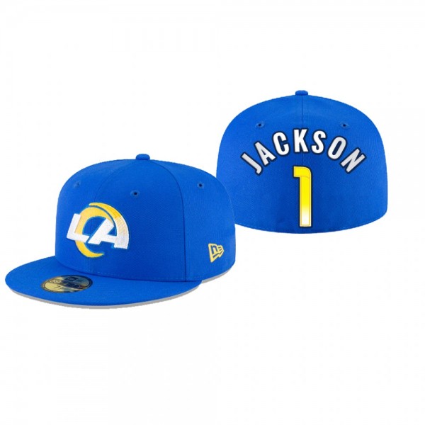 Los Angeles Rams DeSean Jackson Royal Omaha 59FIFTY Fitted Hat