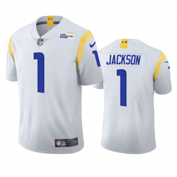 Los Angeles Rams DeSean Jackson White 2021 Vapor L...