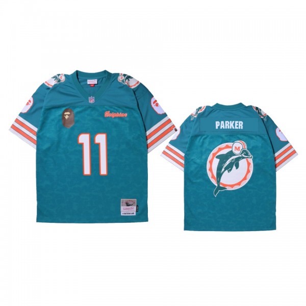 Miami Dolphins DeVante Parker Aqua BAPE x NFL Lega...