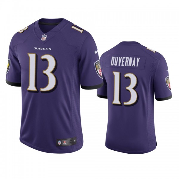 Baltimore Ravens Devin Duvernay Purple Vapor Limit...