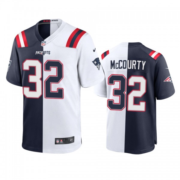 New England Patriots Devin McCourty Navy White Spl...